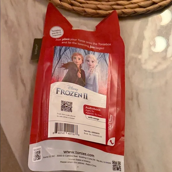 Tonies Frozen II Anna Audio Character NWT unopened - Picture 2 of 12